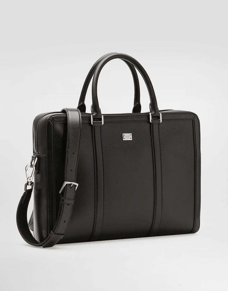 Calfskin briefcase