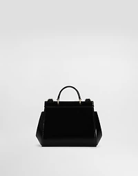Patent leather mini Sicily bag
