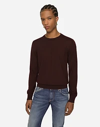 Extra-fine cashmere round-neck sweater