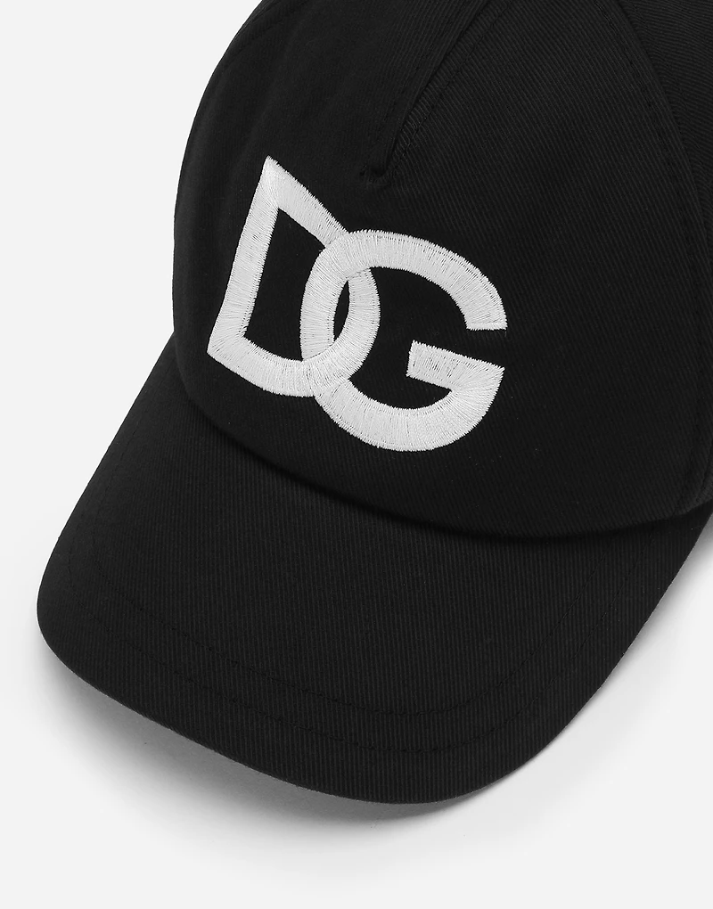 Baseball cap with DG logo patch