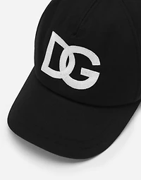 Baseball cap with DG logo patch