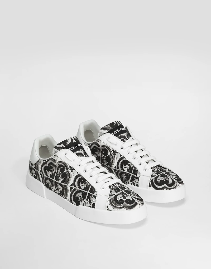 Majolica-print Portofino light strobel sneaker