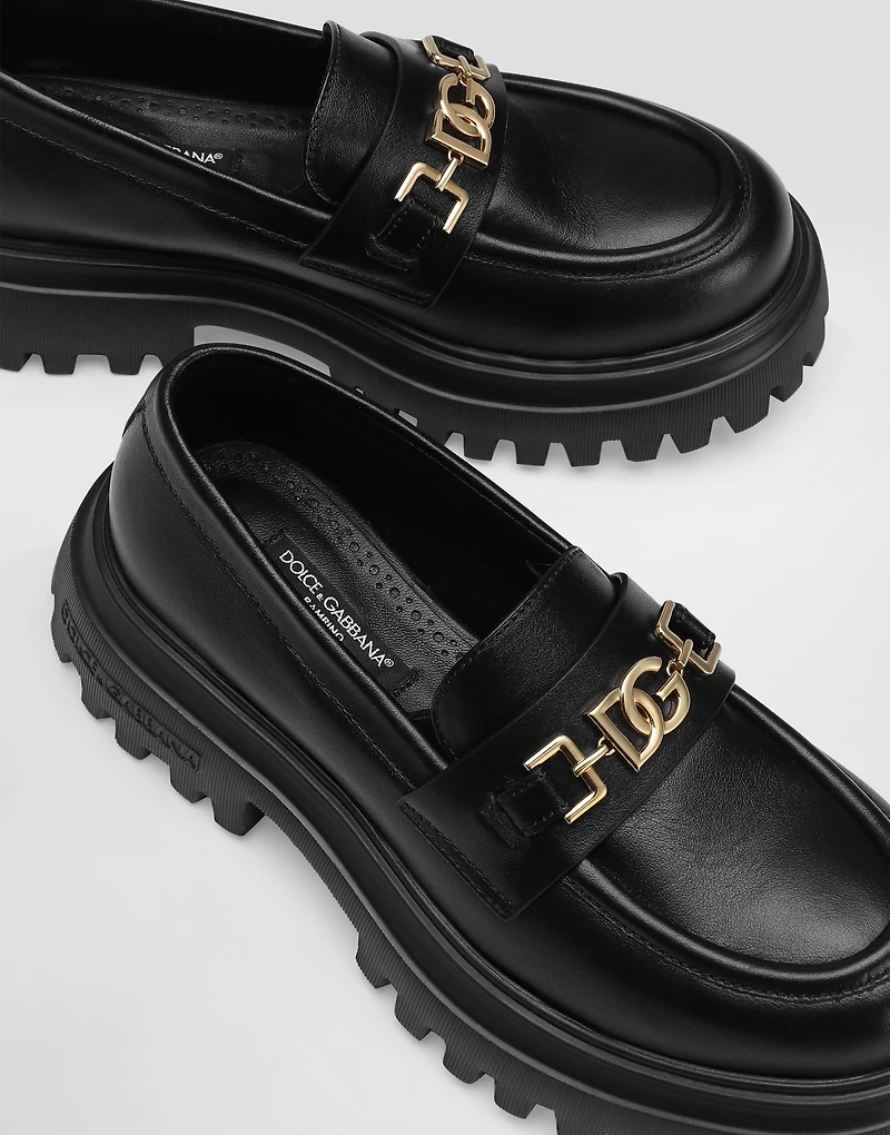 Nappa calfskin loafers