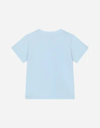 Jersey T-shirt with logo print