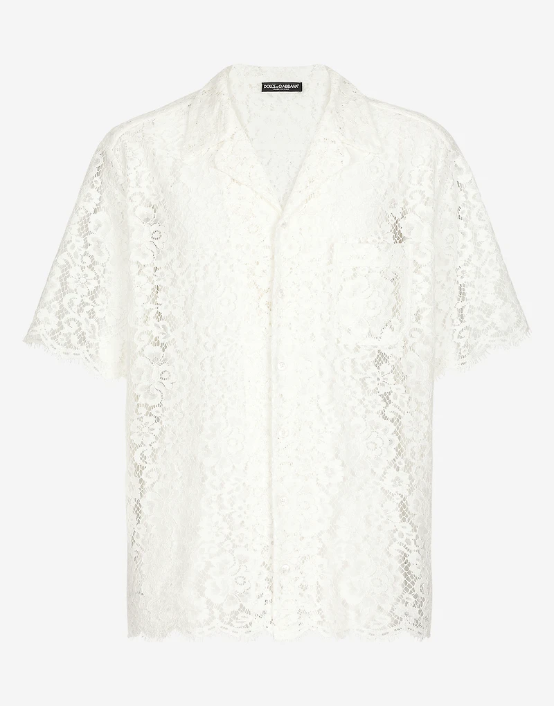 Lace Hawaiian shirt