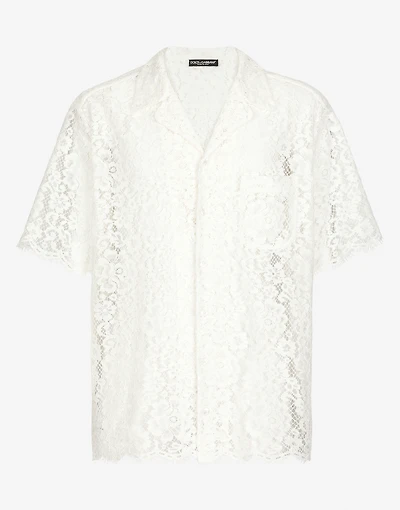 Lace Hawaiian shirt