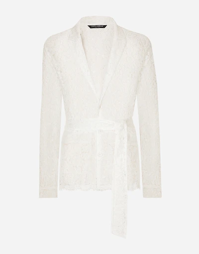 Lace robe