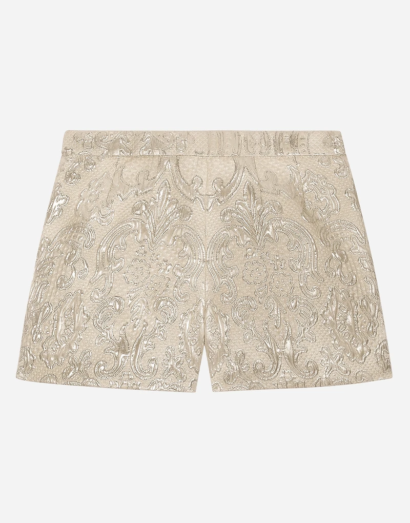 Brocade shorts
