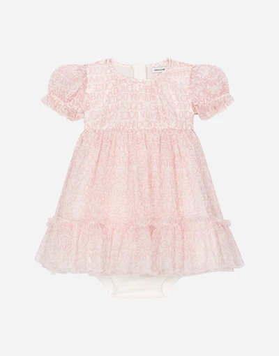 Dress with tulle bloomers