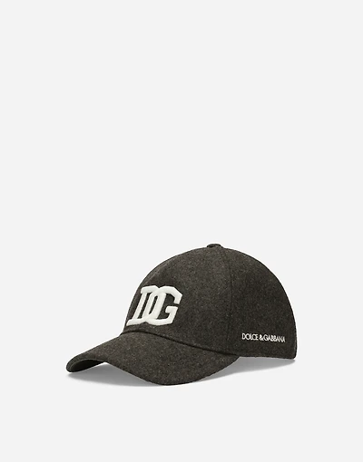 Cotton baseball cap with DG embroidery