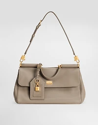 My Sicily handbag in plongé calfskin