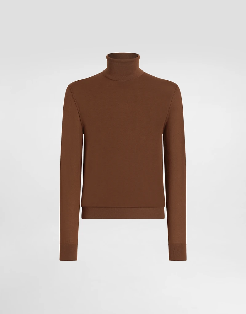 Cashmere turtleneck pullover