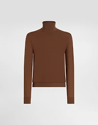 Cashmere turtleneck pullover