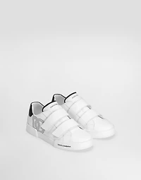 Nappa calfskin sneakers