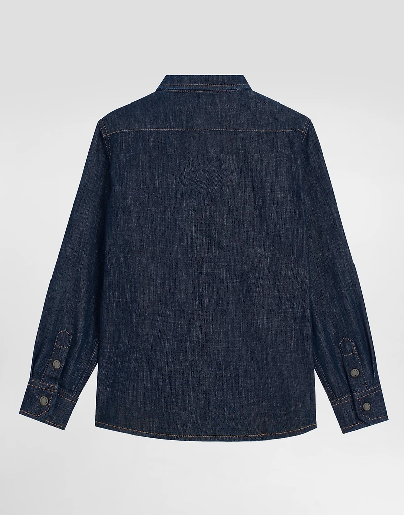 Denim shirt with DG logo