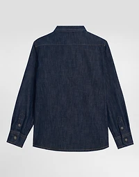 Denim shirt with DG logo