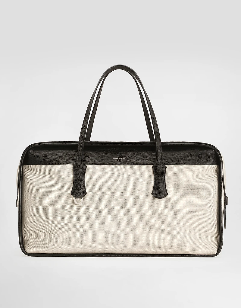 Salt&pepper calfskin atene handbag