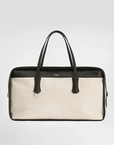 Salt&pepper calfskin atene handbag