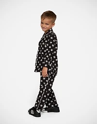 Poplin vanity shirt with DG logo print