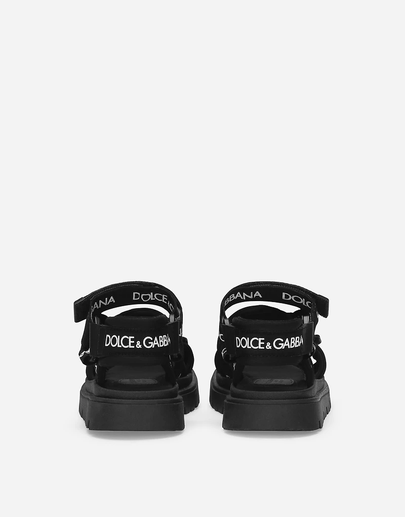 Gros-grain sandals