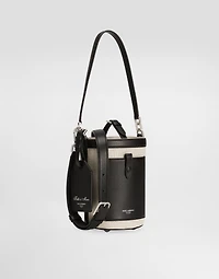 Fabric bucket bag