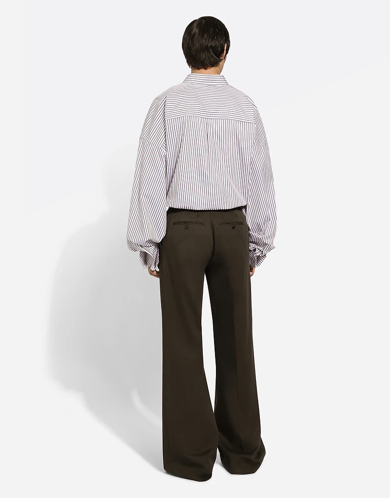 Tailored cotton pants