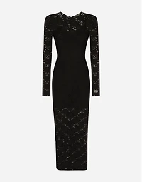 Long lace dress