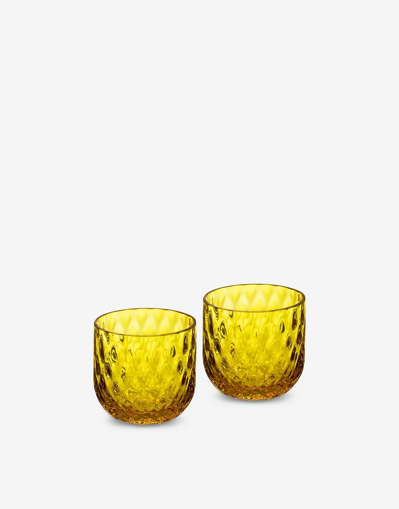 Set 2 Hand-Blown Murano Shot Glasses