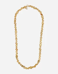 Rainbow Monochrome Sautoir
 18-carat yellow gold and citrines