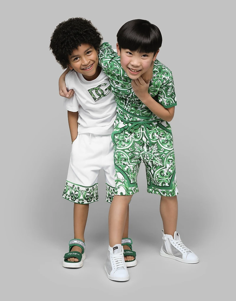 Jersey T-shirt with DG logo