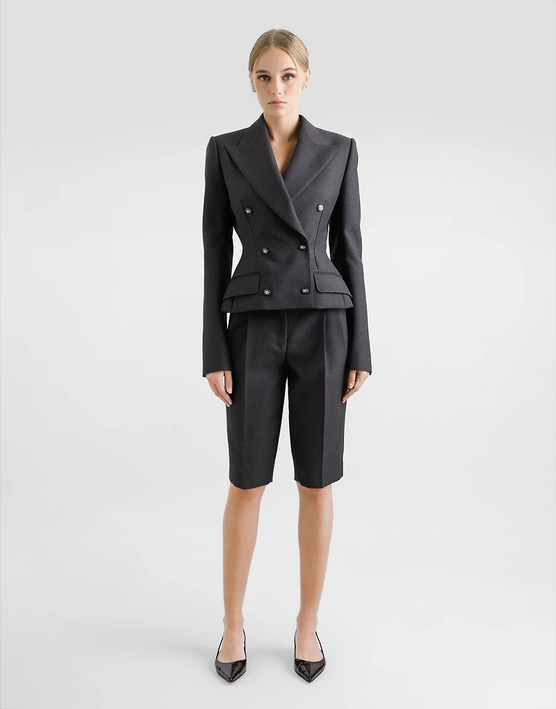 Double-breasted Dolce jacket with DG-branded buttons