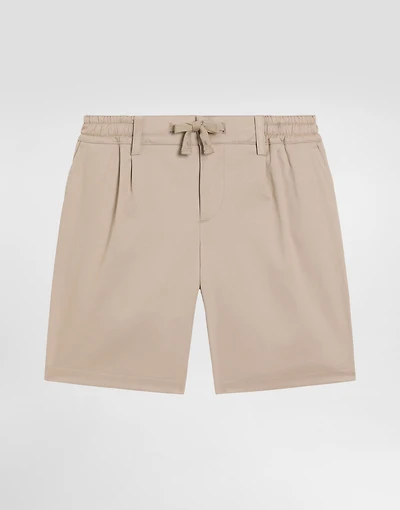 Gabardine shorts