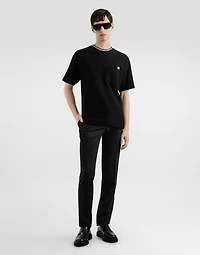 Cotton piqué t-shirt