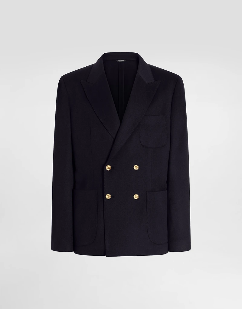 Double-breasted portofino cashmere jacket