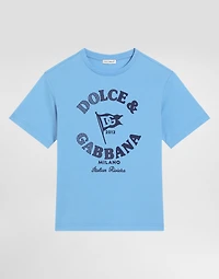 Jersey T-shirt with Dolce&Gabbana logo