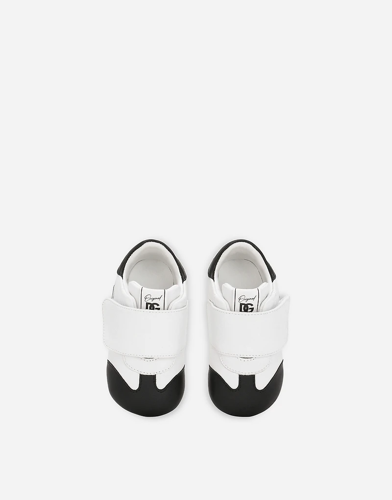 Lambskin low-top sneakers with DG logo