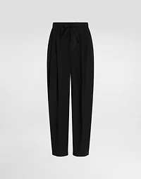 Poplin trousers