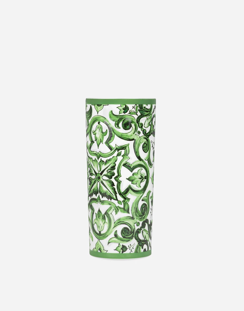 Cylindrical Porcelain Vase