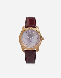 DG7 Gattopardo rose gold watch