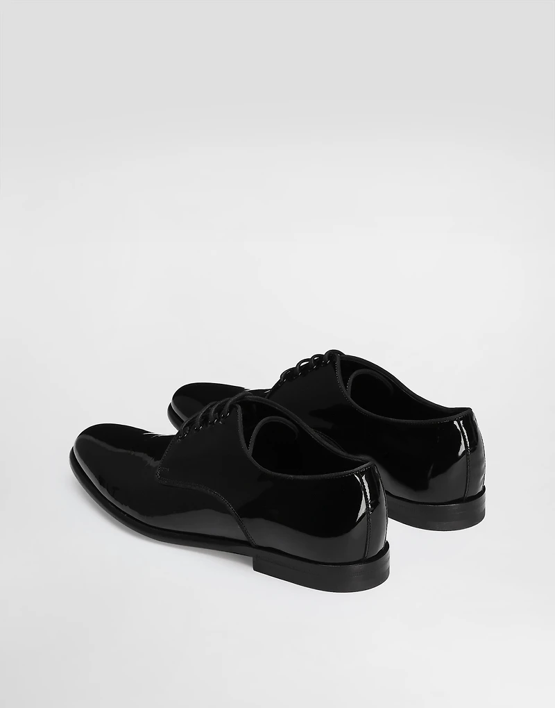 Patent leather Derby shoes