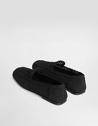Crochet slippers