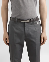 Calfskin belt