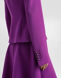 Dolce double crêpe jacket