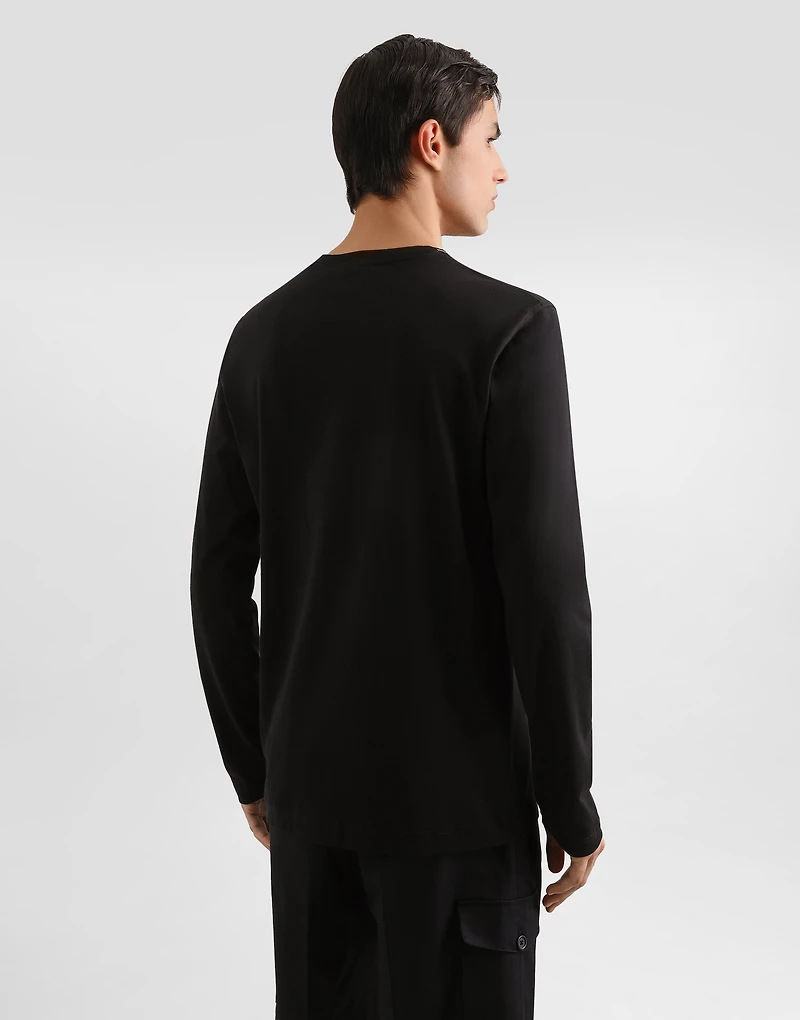 cotton t-shirt with embroidery