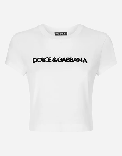 Short T-shirt with DG logo