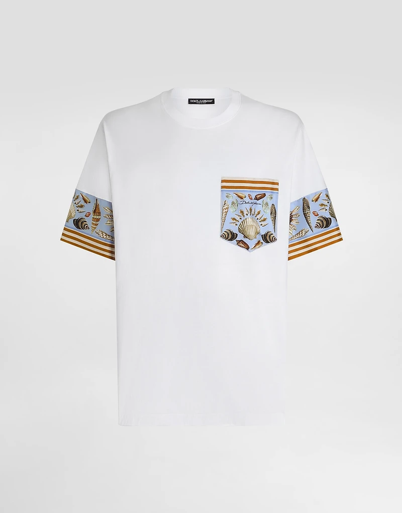 jersey t-shirt with print