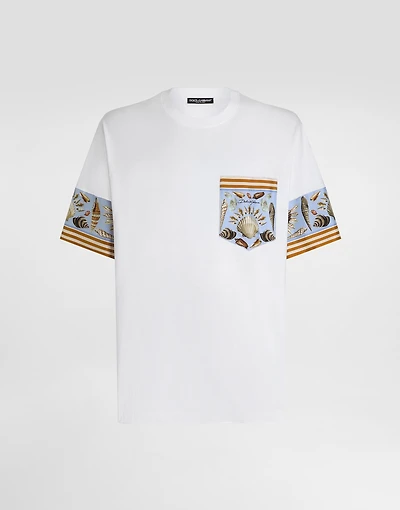 jersey t-shirt with print