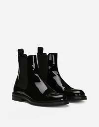 Calfskin ankle boots