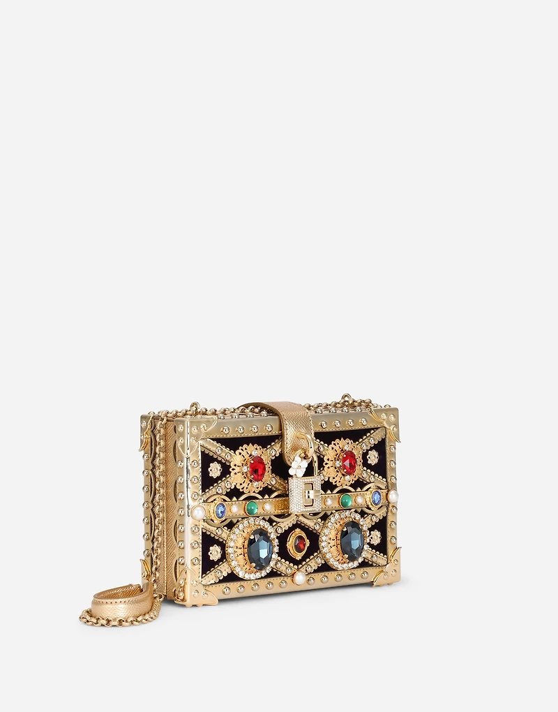 Dolce Box with bejeweled embellishment