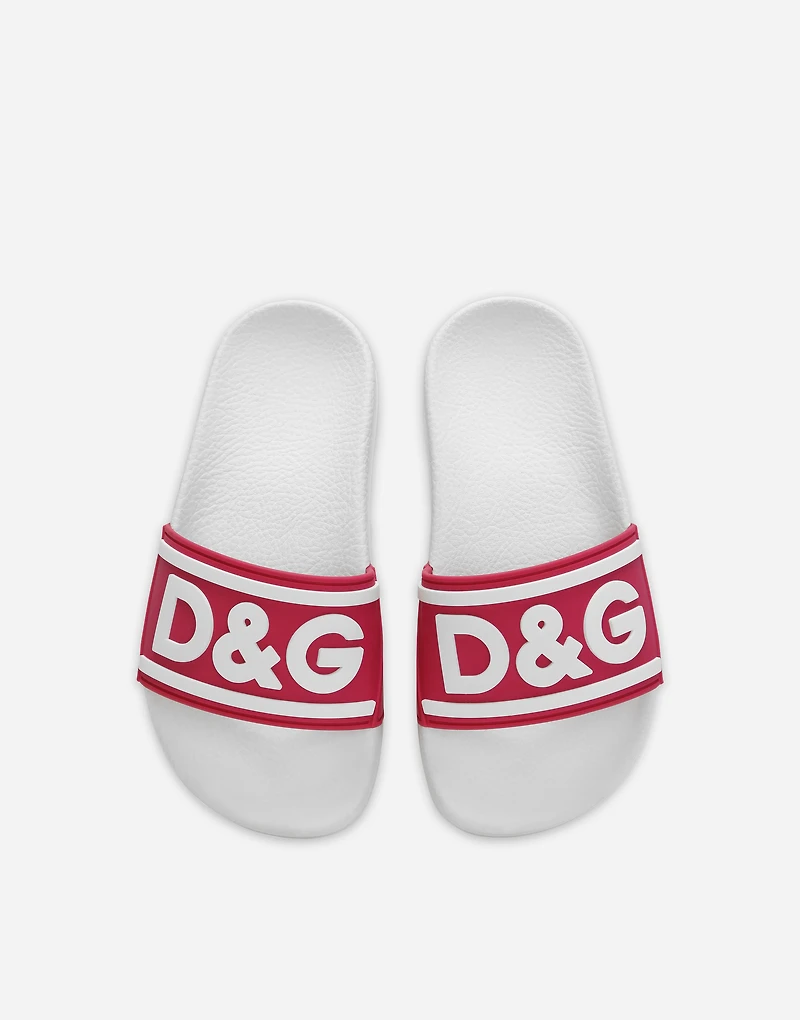 Rubber beachwear sliders
